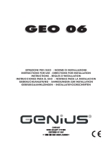 Genius GEO 06 Istruzioni per l'uso