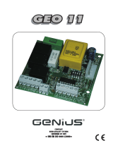 Genius GEO 11 Istruzioni per l'uso