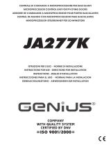 Genius JA277K Istruzioni per l'uso