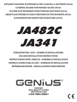 Genius JA341 JA482C Istruzioni per l'uso