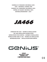 Genius JA466 Istruzioni per l'uso