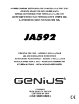 Genius JA592 Istruzioni per l'uso