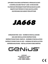 Genius JA668 Istruzioni per l'uso
