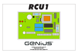 Genius RCU1 Istruzioni per l'uso