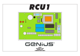Genius RCU1 Istruzioni per l'uso