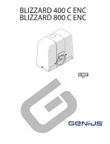 Genius Blizzard 400C 800C Istruzioni per l'uso