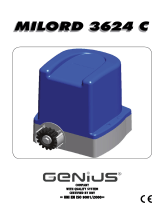 Genius MILORD 3624 C Istruzioni per l'uso