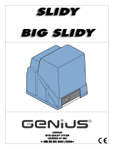 Genius SLIDY BIG SLIDY Istruzioni per l'uso