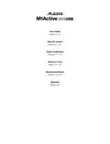 Alesis M1Active 330 USB Manuale utente