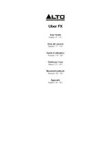 Alto Uber FX Manuale utente