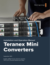 Black­magic Design Teranex Mini HDMI - SDI 12G Manuale utente