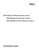 Axis M2025-LE Manuale utente