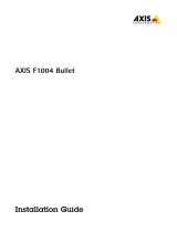 Axis F1004 Manuale utente