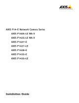 Axis P1435-LE Manuale utente