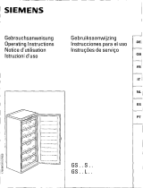Siemens GS18KF1/51 Manuale utente