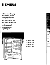 Siemens KS32R621 Manuale utente