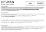 Olympia TR 4608 Manuale del proprietario