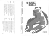 BLACK DECKER KX428E Manuale del proprietario