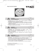 TFA Children's learning clock TICK & TACK Manuale utente