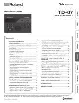 Roland TD-07KVX Manuale del proprietario