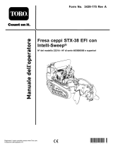Toro STX-38 Stump Grinder Manuale utente