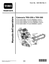 Toro TRX-300 Walk-Behind Trencher (22984) Manuale utente