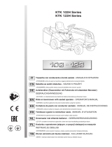 Efco KTK 102H Serie Manuale del proprietario