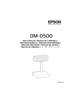 Epson DM-D500 Manuale utente