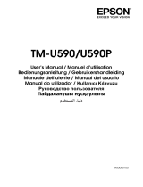 Epson TM-U590 Series Manuale utente