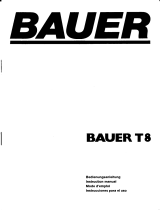 Bauer T8 Manuale del proprietario
