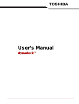 Toshiba dynadock Manuale utente