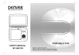 Denver Portabler 9" DVD-Player Manuale utente