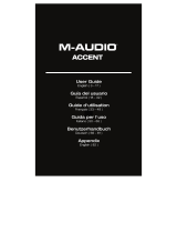 M-Audio Accent Manuale del proprietario