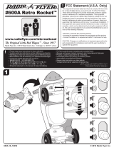 Radio Flyer Retro Rocket Istruzioni per l'uso