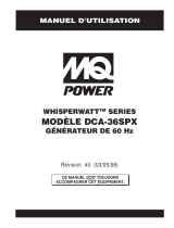 MQ Power DCA36SPX Istruzioni per l'uso