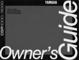 Yamaha Portatone DSR-2000 Manuale del proprietario