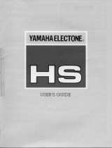 Yamaha HS-4 Manuale del proprietario