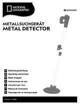 National Geographic Metal Detector for Children Manuale del proprietario