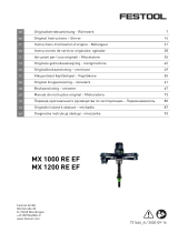 Festool MX 1000 RE EF HS3R Istruzioni per l'uso