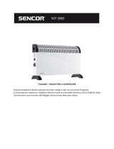 Sencor SCF 2003 Manuale utente