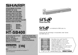 Sharp HT-SB400 Manuale del proprietario