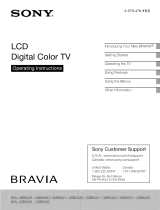 Sony KDL-22BX320 Manuale del proprietario