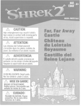 Hasbro Shrek 2 Chateau du Lointain Royaume Istruzioni per l'uso