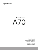 APEMAN A70 - Action camera Manuale del proprietario
