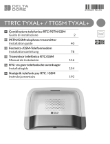 DELTA DORE TTGSM TYXAL+ EU Guida d'installazione