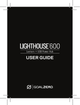 Goal Zero Lighthouse 600 Manuale utente