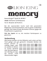 Ravensburger Lion King memory Manuale del proprietario