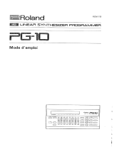 Roland PG-10 Manuale del proprietario