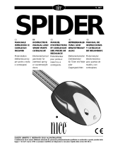 Nice Spider 6060 Manuale utente