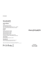 RAVPower Filehub Manuale utente